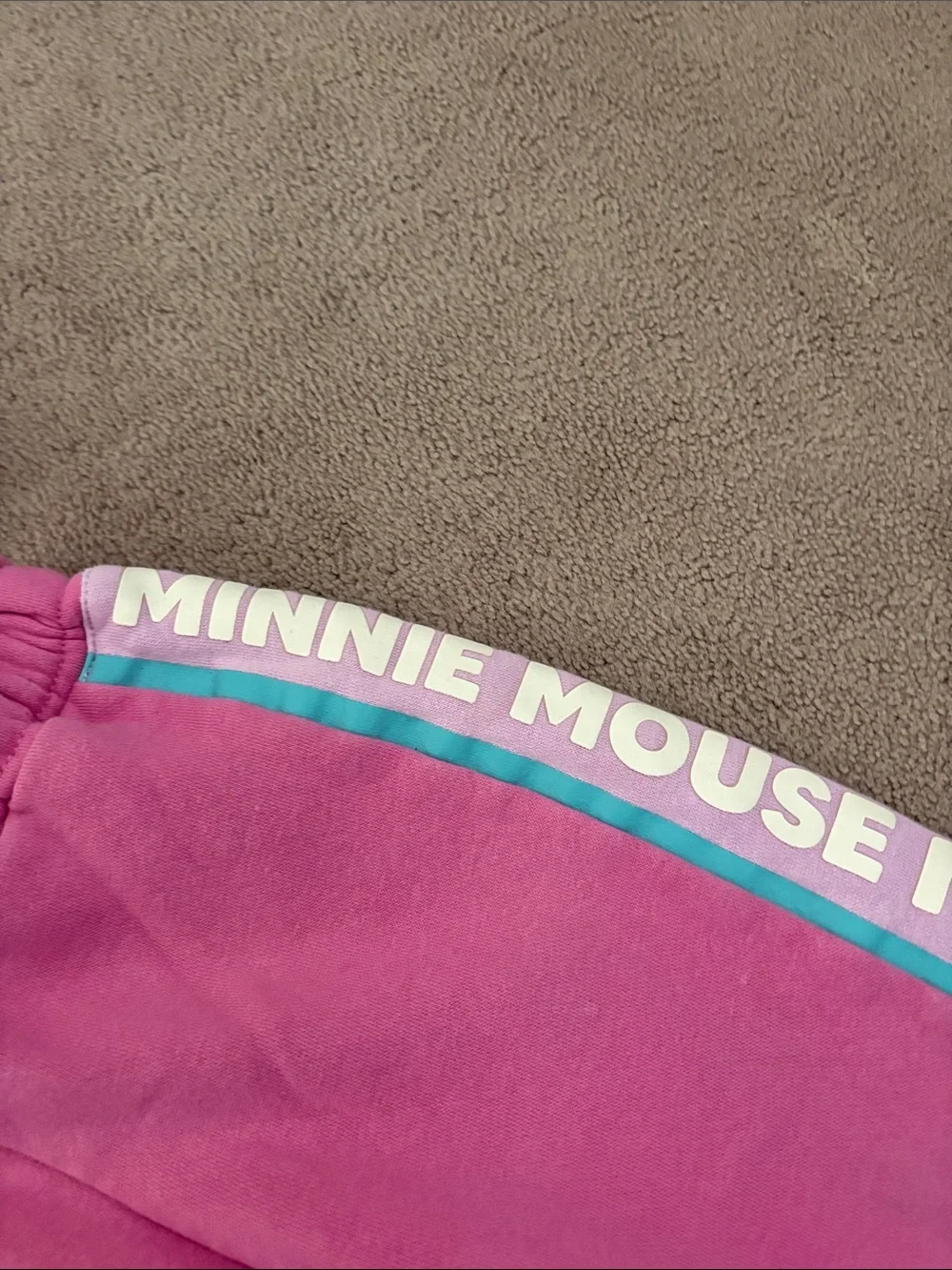 Disney Minnie Mouse Hot Pink Hoodie & Joggers Set
